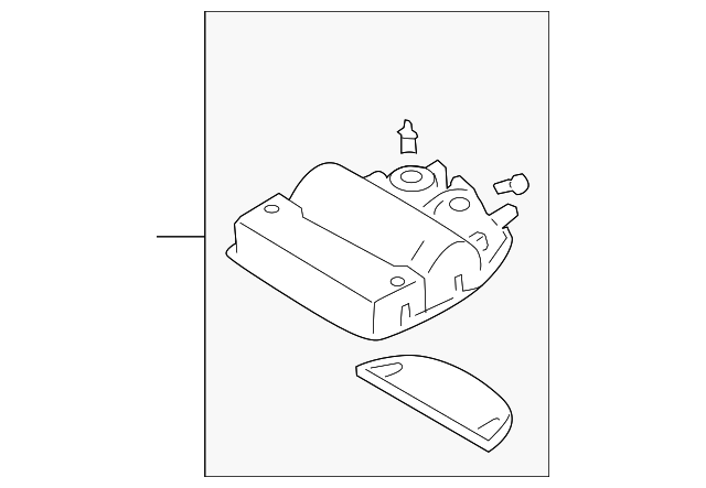92800-2B001-J4 Деталь MAP LAMP ASSY