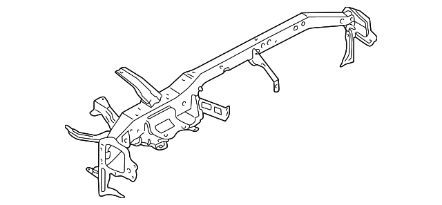 8E1-857-025-E Деталь CROSSMEMBER