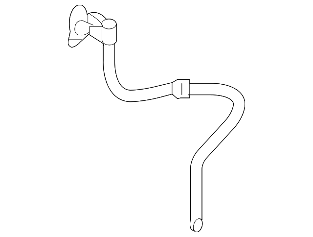 58732-2E000 Деталь BRAKE HOSE, RIGHT