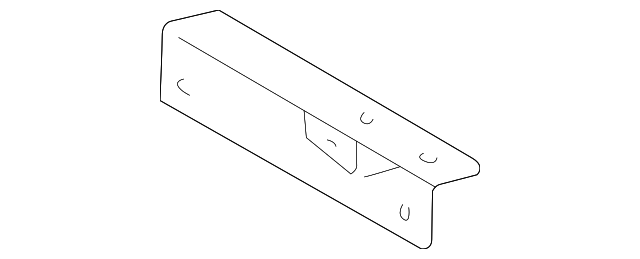 463-490-27-40 Деталь FRONT MUFFLER BRACKET, LEFT