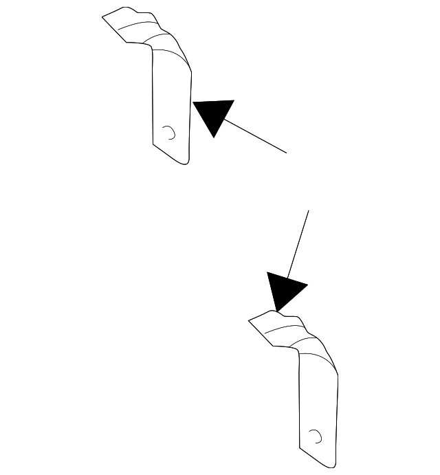 463-492-63-41 Деталь CONVERTER & PIPE BRACKET, LEFT