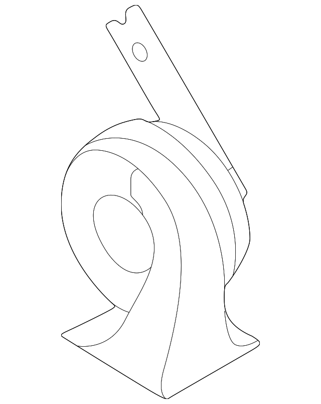 96610-4U300 Деталь LOW NOTE HORN