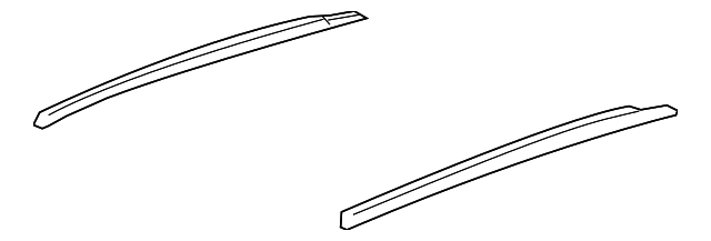 75551-0C040 Деталь DRIP MOLDING, RIGHT