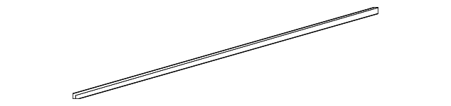 75862-50050 ROCKER MOLDING PROTECTOR, LEFT