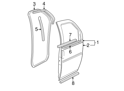 Express 1500 DOOR & COMPONENTS 4