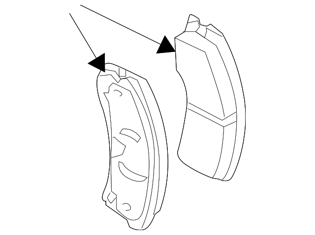 19259589 Деталь BRAKE PADS