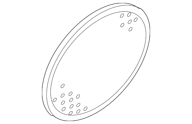 NE59-68-4H1 Деталь SPEAKER GRILLE, RIGHT