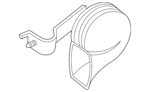 4760944AF Деталь HIGH NOTE HORN