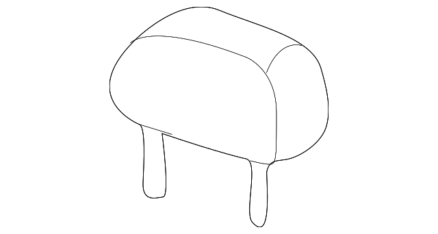 864000W071 Деталь HEADREST