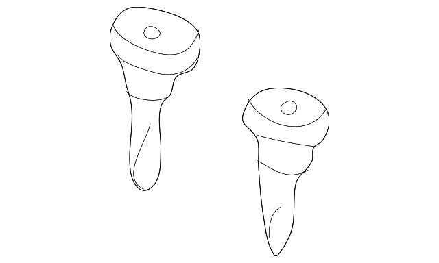 876020W001 Деталь HEADREST GUIDE, LEFT