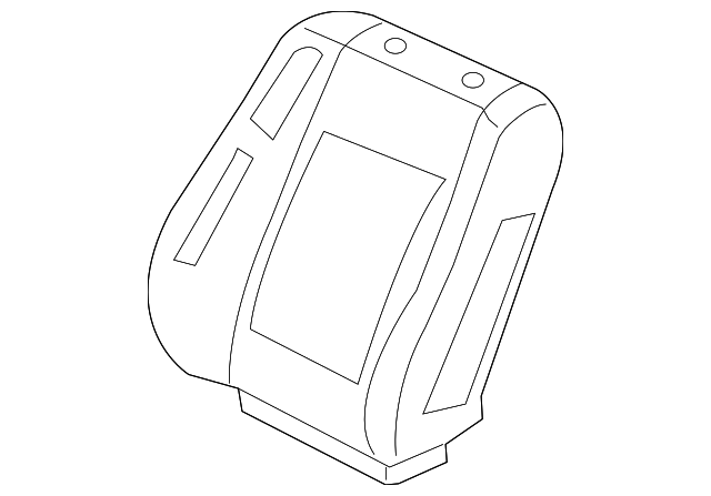 81127-SJA-A02 PAD, R. FR. SEAT-BACK (WITH OPDS SENSOR)