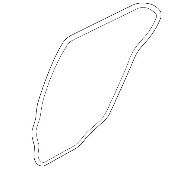 MR556067 Деталь DOOR W'STRIP, LEFT