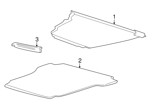 Explorer INTERIOR TRIM - REAR BODY
