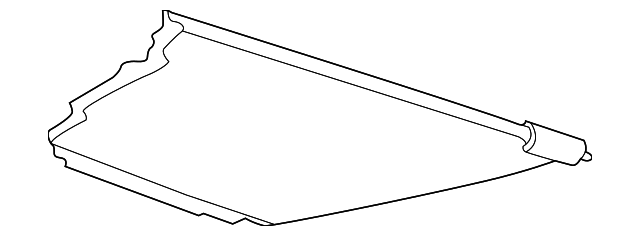 XL2Z7845440AAA Деталь LUGGAGE COVER