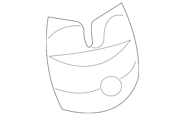 208534L710 HEAT SHIELD, LEFT
