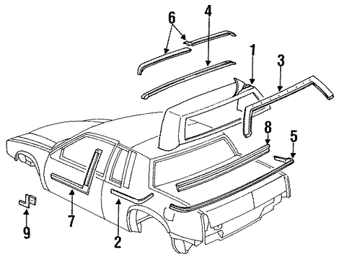 Eldorado VINYL ROOF 2