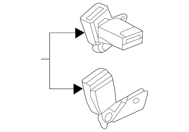 BHY9-57-720A Деталь BUCKLE, RIGHT