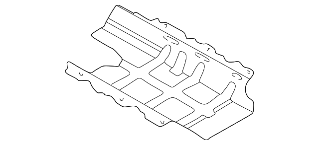 KJ01-10-402B Деталь OIL PAN BAFFLE PLATE