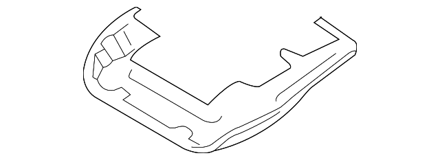 87351-5Z000 Деталь CUSHION FRAME, LEFT