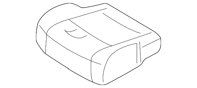 87370-5Z001 Деталь CUSHION COVER, LEFT