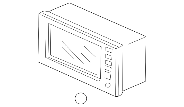 39810-S9V-A01ZA Деталь DISPLAY ASSY., NAVIGATION *NH167L* (ALPI