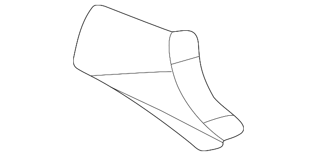 55135505AF Деталь SIDE RAIL GUSSET, LEFT