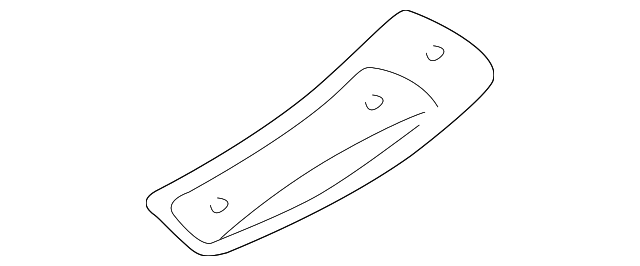 55137222AA Деталь SIDE RAIL REINFORCEMENT, RIGHT