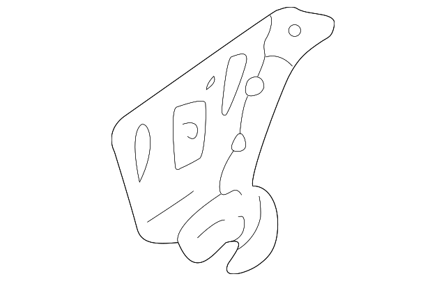 52059012 Деталь TOW HOOK, RIGHT