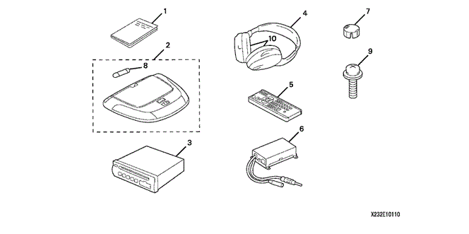 ACCESSORIES/DVD BASED I-VES for 2008 Honda PILOT #1