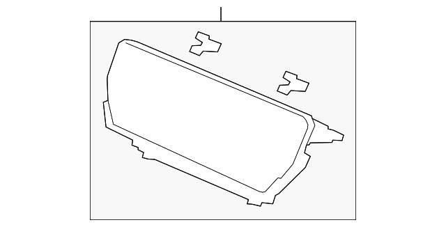 39711-TX4-A01 Деталь PANEL ASSY., CENTER (COO) (PANASONIC)