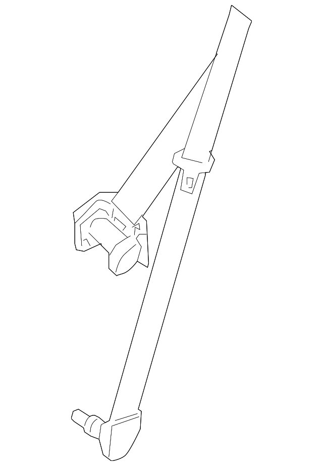 89844-ZS08A Деталь BELT & RETRACTOR, RIGHT