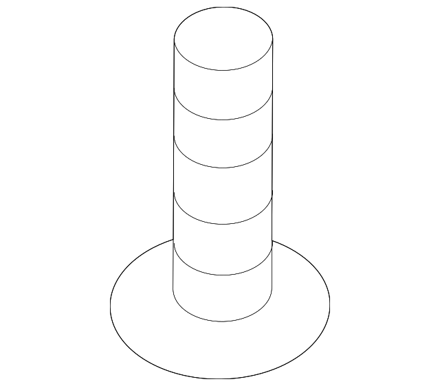 6106613AA Деталь ANTENNA SCREW