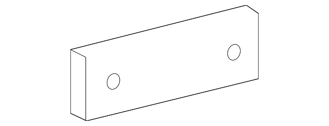 5103684AA Деталь REFLECTOR, LEFT