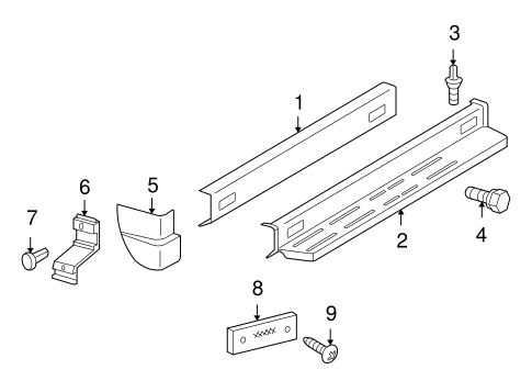 Sprinter 2500 BUMPER & COMPONENTS - REAR