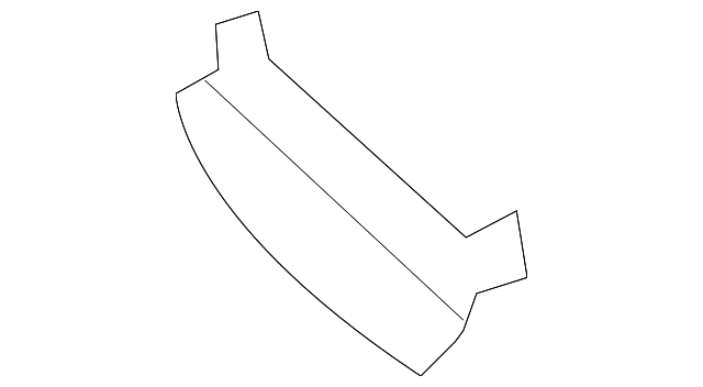 51-43-2-753-009 Деталь WNDSHLD PLR TRIM CAP, LEFT
