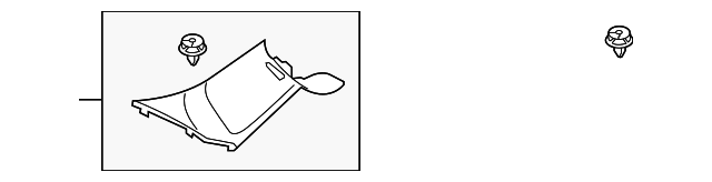 51-43-2-752-997 Деталь WNDSHLD PLR TRIM, LEFT