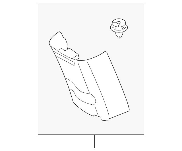 51-43-2-753-001 Деталь CENTER PLR TRIM, LEFT