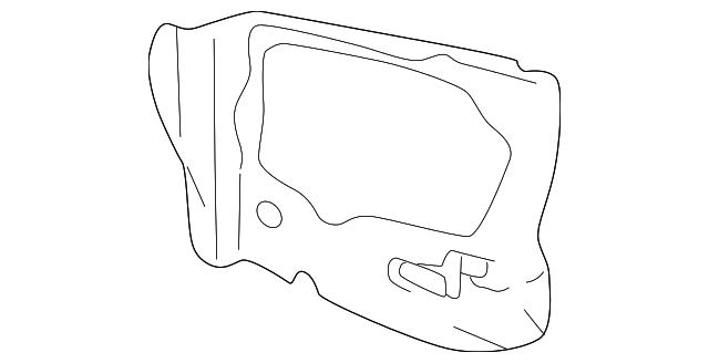 53020FC011 Деталь SIDE PANEL, LEFT
