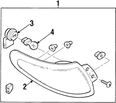 Escort BULBS - CHASSIS 4