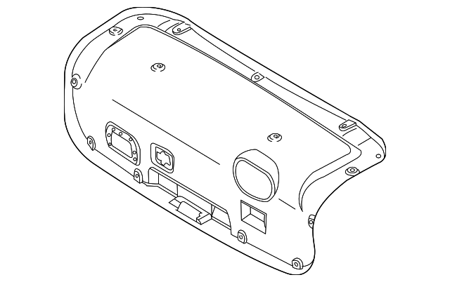 81752-3C000 Деталь TRUNK LID TRIM