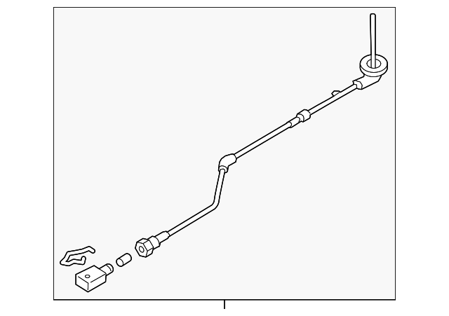 561-927-903 Деталь ABS SENSOR WIRE, RIGHT