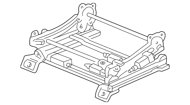 72020-0C020 Деталь SEAT ADJUST ASSY