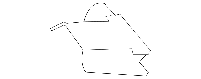 87219-3F000 Деталь ROOF MOLDING END CAP, LEFT