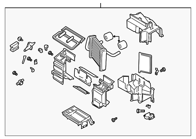 72110AE05C Деталь HEATER ASSY
