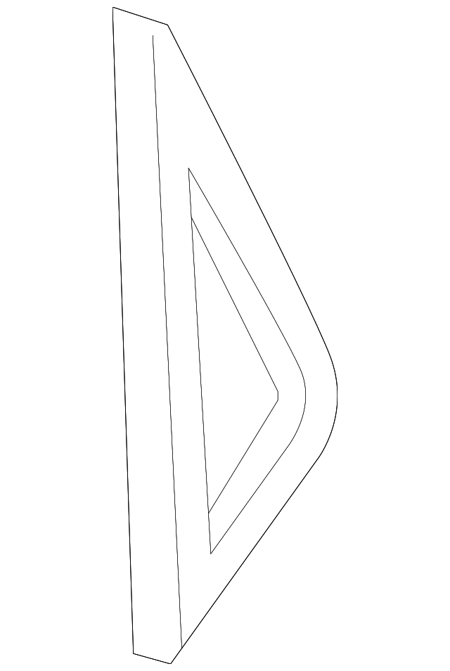 76831-74010 Деталь CORNER COVER, LEFT