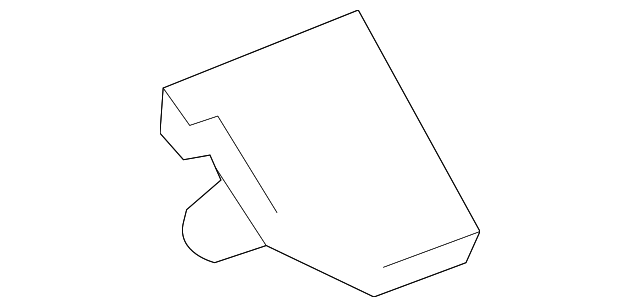 64828-74010 Деталь LIFT GATE GLASS CLIP, LEFT