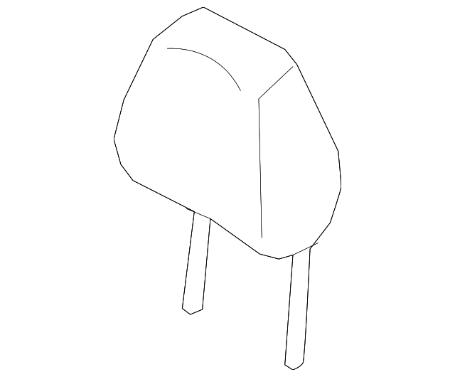 88700-1U610LAA HEADREST, LEFT