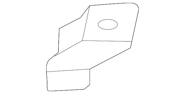 22780632 Деталь FENDER MTG BKT, LEFT