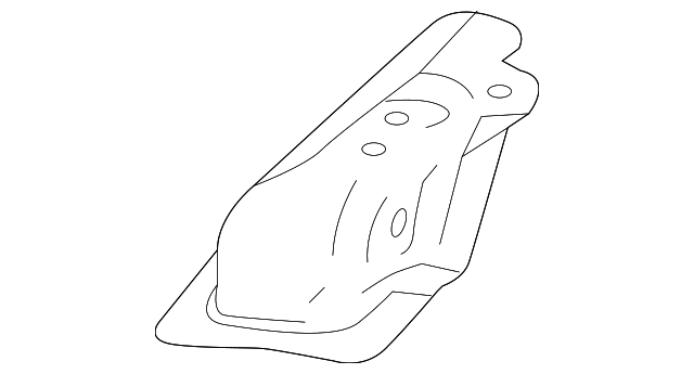 22824814 Деталь REAR EXTN, RIGHT