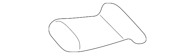 87254-25200 Деталь ROOF MOLDING END PIECE, LEFT